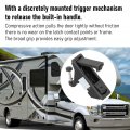Tissting Compression Latch With Locking Trigger 4 3 X 1 2 Inch Zinc Alloy Adjustable Lever Hand Operated Lock For Rv Marine