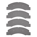 Front Disc Brake Pads For Ford Excursion 2000 2001 2002 2003 2004 2005 Semi Metallic Friction 0 70 In Thickness 7 61 Width