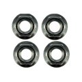 Hex Flange Nuts Steel Medium Thread M10 1 50 Callout And Size Black Alloy 4 Piece Set Alx Pau Rb 982 010 Cl360a50 