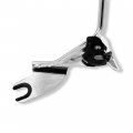 Httmt Mt501-005- H-d Adjustable Chrome Backrest Sissy Bar With Pad Compatible All Year Touring Flhr- Road King Flhx- Street