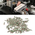 100pcs Air Conditioning Valve Cores Accessories R12 Core With Green Rubber Ring For Car
