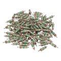 100pcs Air Conditioning Valve Cores Accessories R12 Core With Green Rubber Ring For Car
