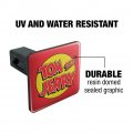 Tom And Jerry Logo Tow Trailer Hitch Cover Plug Insert