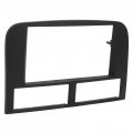 Qiilu Car Dashboard Trim Kita Stereo Radio Panela Dashboard Installation Kit 2 Din Bezel Replacement For Jeep Grand Cherokee