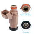X Autohaux 4pcs 60e-13761-10-00 Eat282 Fuel Injector Nozzle For Yamaha Pwc 2004-2011 Fx Cruiser 2004-2008 Sx230 Ar230 2005-2009
