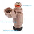 X Autohaux 4pcs 60e-13761-10-00 Eat282 Fuel Injector Nozzle For Yamaha Pwc 2004-2011 Fx Cruiser 2004-2008 Sx230 Ar230 2005-2009