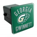 Georgia Gwinnett College Grizzlies Logo Tow Trailer Hitch Cover Plug Insert 2