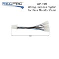 Tank Sensor Wiring Harness 3 Pig Plug Adapter For Rp-wtas-kt Rp-p3h Triple To Single Connector 7 75 In Length