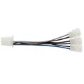 Tank Sensor Wiring Harness 3 Pig Plug Adapter For Rp-wtas-kt Rp-p3h Triple To Single Connector 7 75 In Length