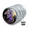 Purple Baby Dragon Valve Stem Caps For Tire Rim Wheel Aluminum