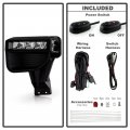 Acanii For 2020 2021 2022 Ford F250 F350 Superduty Pickup Led Bumper Fog Lights Driving Lamps W Switch Set Left Right
