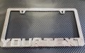 True Line Automotive Custom Diamond Crystal License Plate Frame Iced Out Bling Vip 