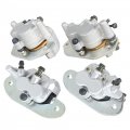 Gxywady New Front And Rear Brake Calipers With Pads Replacement For Yamaha Viking 700 Yxm700 Vi Yxc700