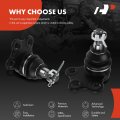 A-premium 2 X Front Upper Ball Joint Compatible With Dodge Ram 1500 2000-2001 2500 2000-2002 3500 Rwd Only Replace K7366