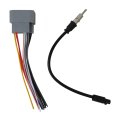 Car Stereo Radio Cable Adapter Wire Harness Antenna Replacement Fit For Dodge Avenger 2007-2014 