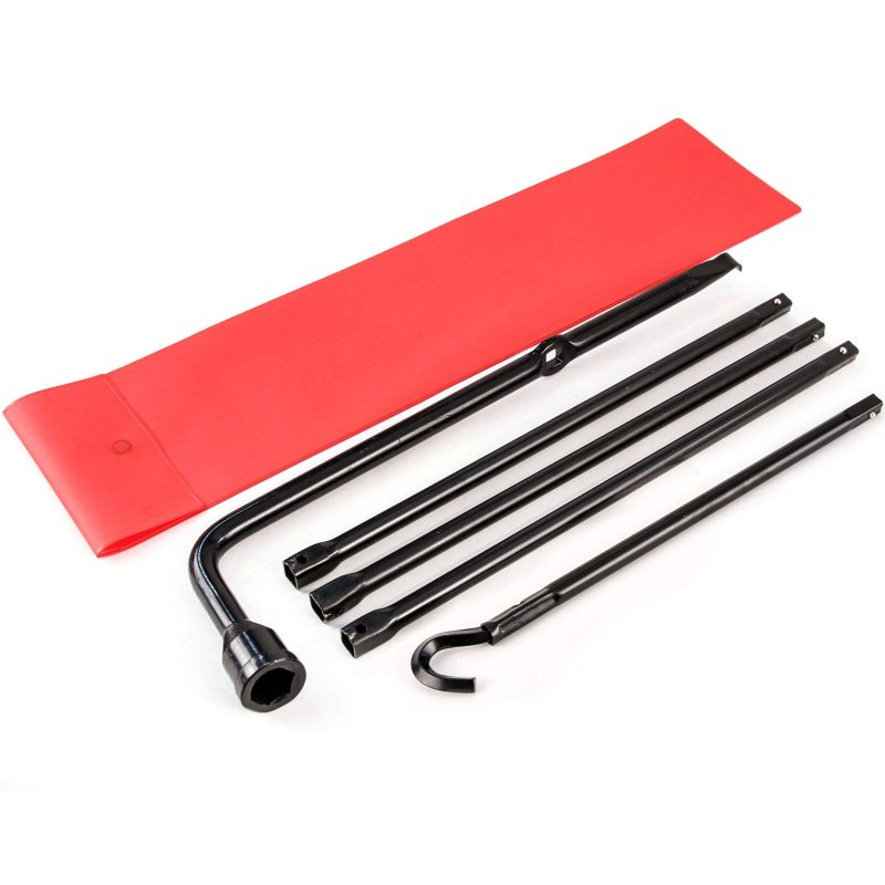 Red Hound Auto 2002-2018 For Dodge Ram 1500 Spare Tire Tool Set Kit Replacement