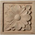 Ekena Millwork Ros03xdgma Medium Dogwood Flower Rosette 1 2-inch X 3 4-inch Maple 