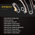 Engine Timing Chain Kit Sets Tk9 Ctkto44 Ts21002 Tk2040g Fits For Pontiac Vibe For Scion Tc Xb Toyota Camry Corolla Highlander