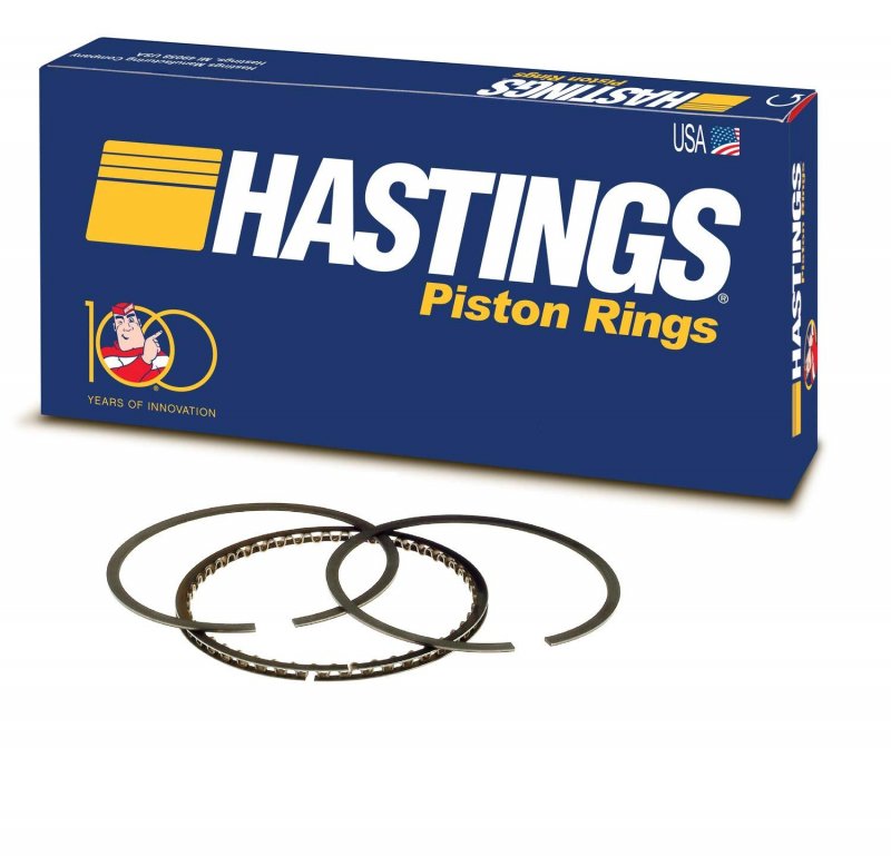 Hastings 6134 4-cylinder Piston Ring Set