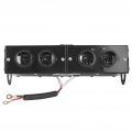 Car Heating Fan Heater Defogger Auto 4 Hole 12v Defroster 800w