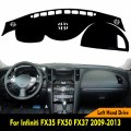 Hyzijin Car Dashboard Dash Board Cover Mat Carpet Compatible For Infiniti Fx35 Fx50 Fx37 2009-2013 Left Hand Drive