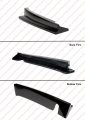 Mc Style Fe180 Painted Jdm Full Gloss Black Rear Diffuser With Led Light Compatible For 2022 2023 Honda Civic Ex Lx Si Touring