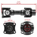 Caltric Rear Propeller Drive Shaft Compatible With Polaris Scrambler 850 2013 2014 2015 2016 2017