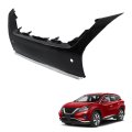 Front Bumper Face Bar Trim Molding Black Replacement For Murano 2019-2024 With Parking Aid Sensor Holes 