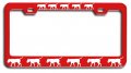 Boerboel Dogs Pets Rd Metal License Plate Frame Tag Holder M73 