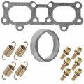 Caltric Muffler Gasket Seal Spring Kit Compatible With Polaris Rzr Xp Rzr 4 1000 2014