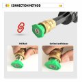 Mromax Pressure Washer Spray Nozzle Tips 1 4 Stainless Steel White 1pcs 40 Degree 2mm Orifice Diameter