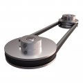 Harfington Single Groove Pulley 5mm Fixed Bore 20mm Outer Diameter Aluminum Alloy With Hex Wrench For Drilling Machine 6mm Pu