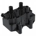 Car Ignition Coil No 597049 For Citroen Zx 1993-1997 Rover 800 1992-1999 Plastic Metal Black 
