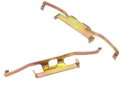 2 Rear Caliper Anti Rattle Spring Clips For Your Bmw E23 E24 E28 E30 