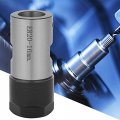 Collet Block C25-er20-50l Round Chuck Holder 6mm 8mm 10mm 12mm 16mm For Cnc Lathe Spindle Motor Clamp Rod