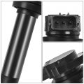 A-premium Set Of 4 Ignition Coil Pack And Iridium Spark Plugs Compatible With Nissan Sentra 2000 2001 2002 L4 1 8l Petrol