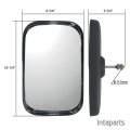 2 Pcs Kit 10-1 4 X 6-3 Convex Mirror With Stainless Steel Mounting Clamps Fit On Tractor Loader Rtv Utv