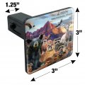 Zion National Park Utah Ut Animals Cougar Bear Deer Raccoons Tow Trailer Hitch Cover Plug Insert