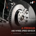 A-premium Abs Wheel Speed Sensor Compatible With Hyundai Models Azera 2006-2009 Sonata 2005-2006 Rear Left Driver Side Replace