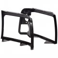 Ecotric Headlights Headlamps Trim Bezel Black Compatible With 1992-1997 F250 F350 F450 Truck 1992-1996 Bronco F150 Pickup