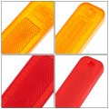 6pcs Tail Lights And Side Marker Light Fender Kit For 1973-1977 Ford F150 F250 E150 Econoline Bronco Red Amber Lens Mo-6336