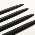 G-plus Outside Side Door Body Molding Trim Compatible With 2019-2021 Chevy Silverado 1500 Crew Cab Only Replacement Chrome
