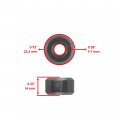 Caltric 2 Secondary Clutch Roller Compatible With Polaris Sportsman 500 Touring 2008 2009 2010 2011 2012 2013
