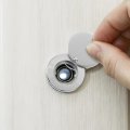 Osaladi Simple Designs Front Door Peephole Cover Apartment Car Protector For Inside The Peep Hole Plate Security Sharp Metal