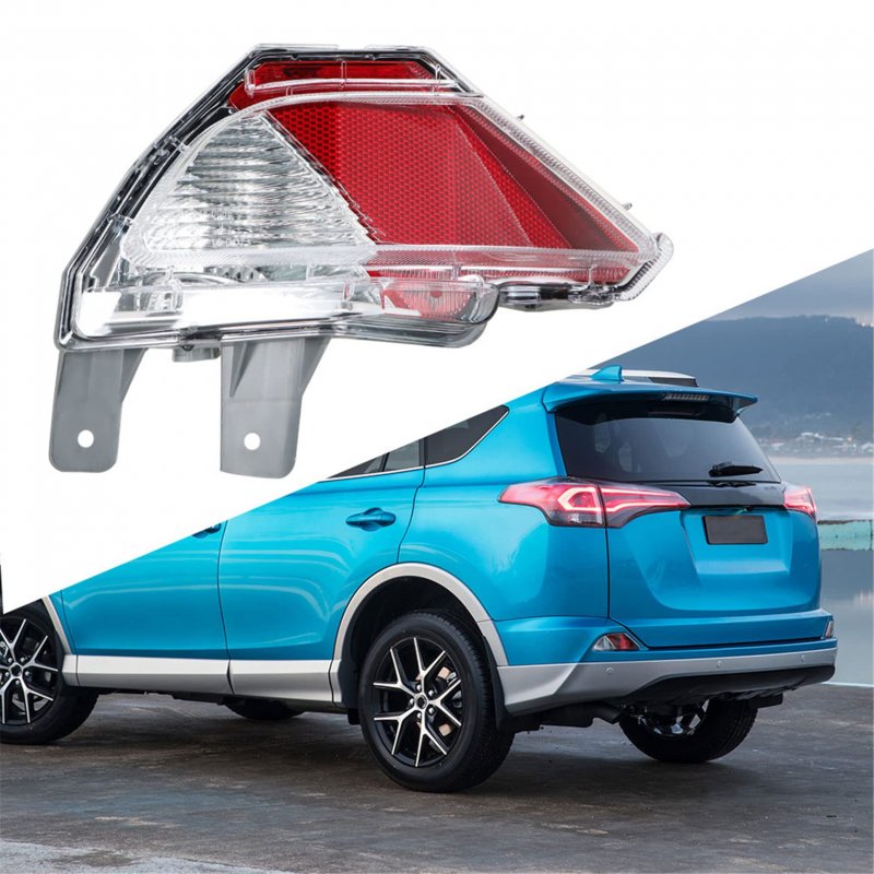 Rear Brake Tail Light Replacement For Rav4 2016 2017 2018 Left Driver Side Part Number 81480-0r040 81490-0r040 To2883107n Clear