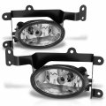Amerilite For 2006-2008 Honda Civic 2dr Coupe Clear Replacement Bumper Fog Light Assembly W Bezel Pair Passenger And Driver