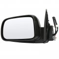 Ocpty Light Textured Driver Side View Mirror With Power Adjustment Manual Folding Compatible For 2002-2006 Honda Cr-v