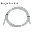 Silicone Tubing 5 32 4mm Id X 1 4 7mm Od 3 3ft Rubber Tube Air Hose Water Pipe For Pump Transfer Gray