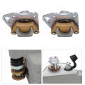 Front Left Right Brake Calipers Hose Lines For Polaris Ranger 570 2015-2021 500 2017-2022 Etx 2015-2016