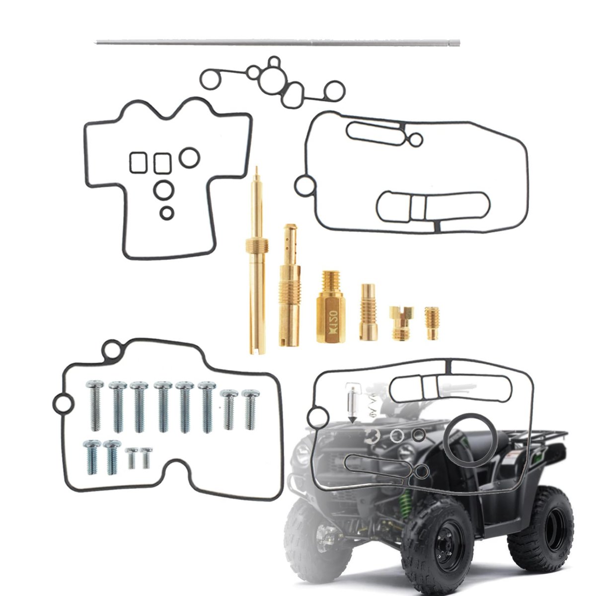 Carburetor Carb Rebuild Kit Repair Replacement For Yfz450 2004 2005 2006 2007 2008 2009 Atv Yz250f 2001 To 2013 Yz450f 2003